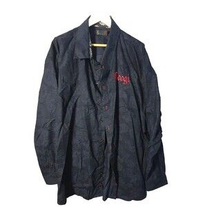 Coogi Authentic Mens Long Sleeve Shirt  5x,
